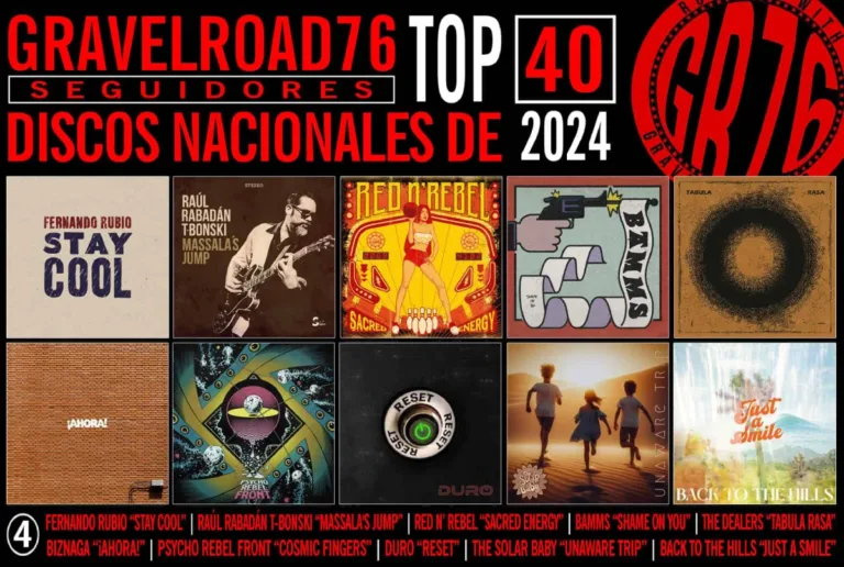 Ranking de discos nacionales 2024 de Gravel Road